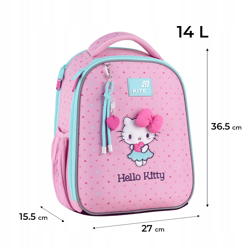 Tornister szkolny Hello Kitty Kite – wymiary i pojemność plecaka