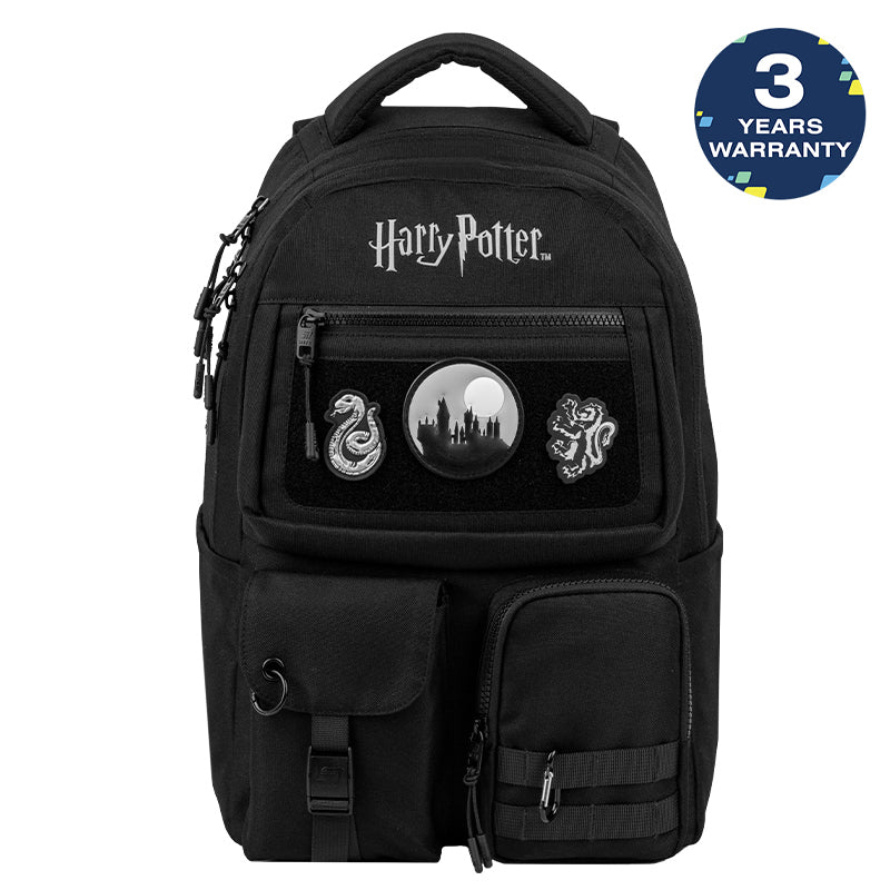 Batoh školský mládežnícky pre chlapcov Harry Potter Kite s nášivkami