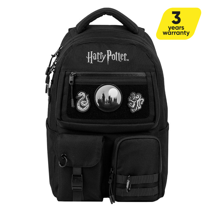 Batoh školský mládežnícky pre chlapcov Harry Potter Kite s nášivkami
