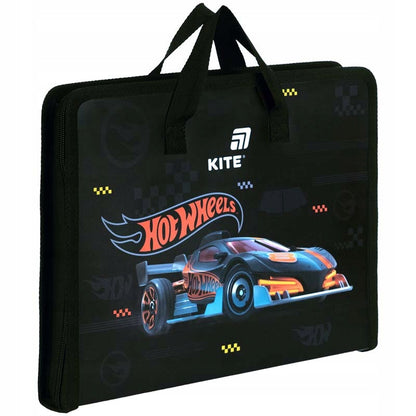 Plastikowa teczka szkolna A4 Kite Hot Wheels.