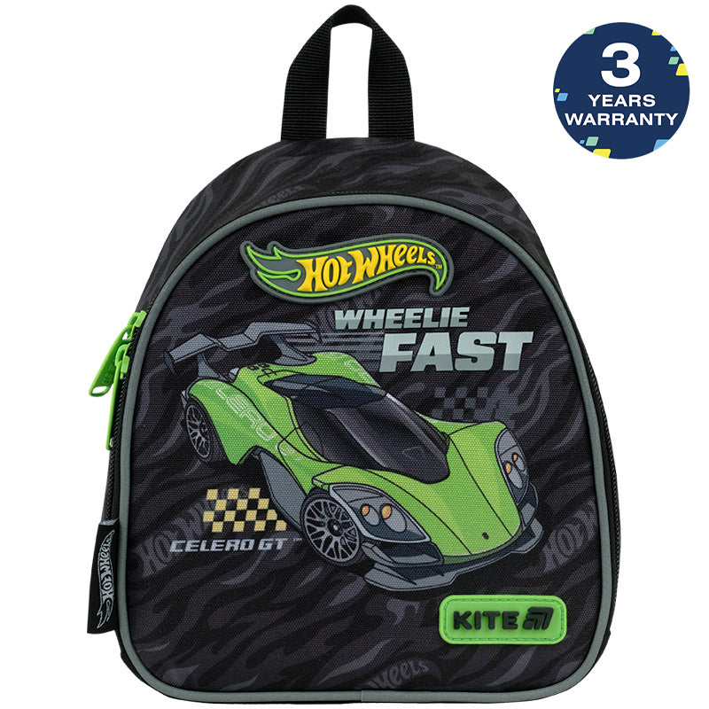Batoh predškolský pre chlapca 2-5 rokov s hrudným pásom Hot Wheels Kite