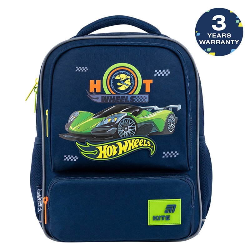 Batoh predškolský Kite Hot Wheels pre chlapcov 4-7 rokov ľahký a priestranný