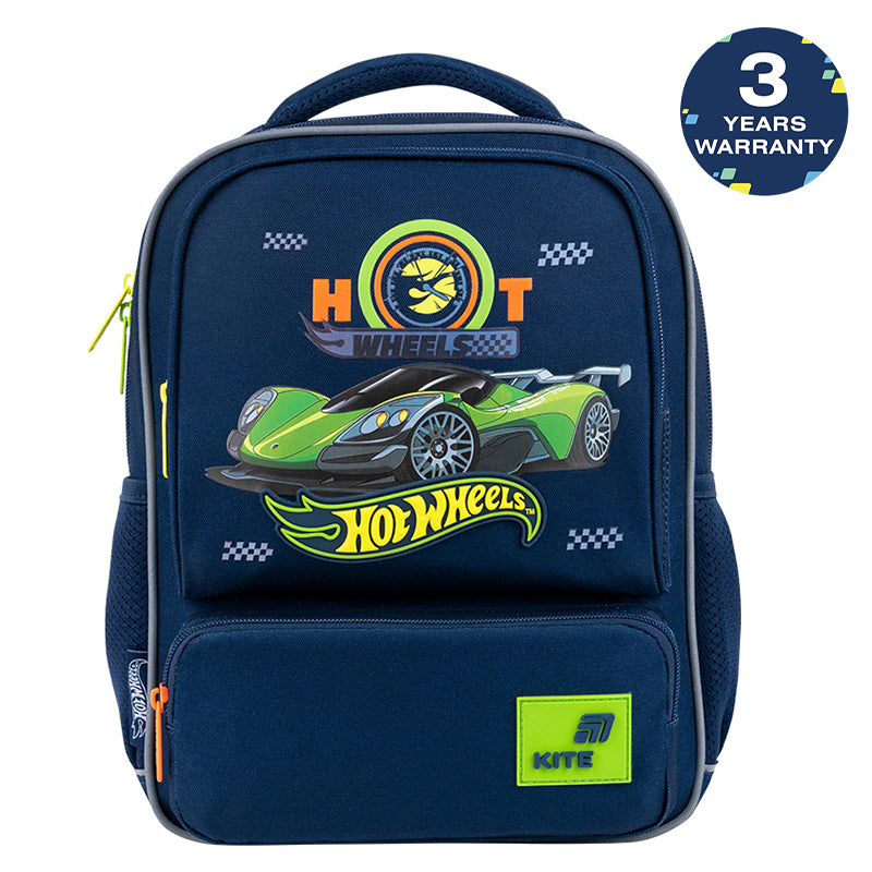 Batoh predškolský Kite Hot Wheels pre chlapcov 4-7 rokov ľahký a priestranný