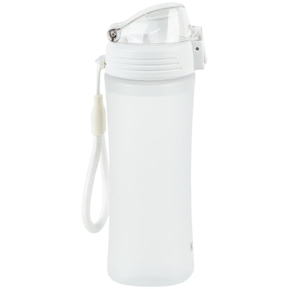 Praktyczny organizer szkolny dla dzieci w formie tritanowego bidonu o pojemności 500 ml.