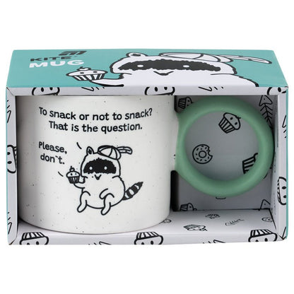Kubek ceramiczny Cupcake racoon 370 ml Kite