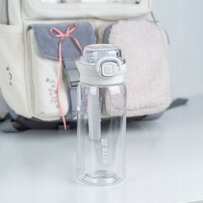 Biała tritanowa butelka na wodę Kite 500 ml