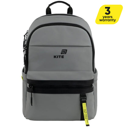 Batoh mládežnícky pre chlapcov sivý Kite Grey