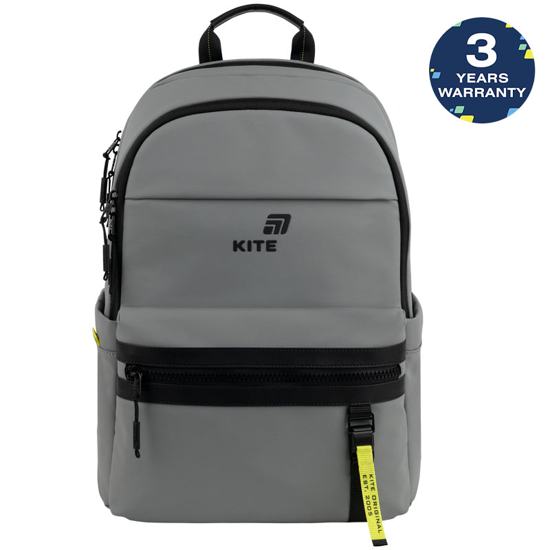 Batoh mládežnícky pre chlapcov sivý Kite Grey
