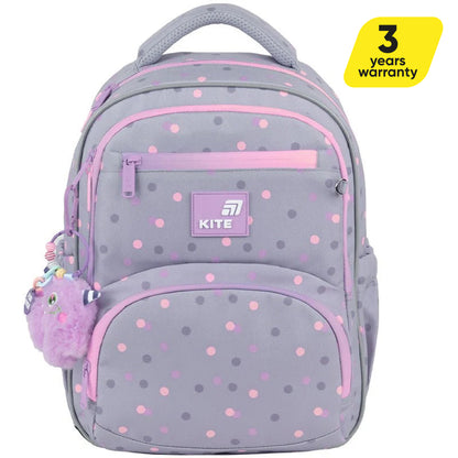 Batoh školský ortopedický Kite pre dievča 4.–6. ročník Cute Monster