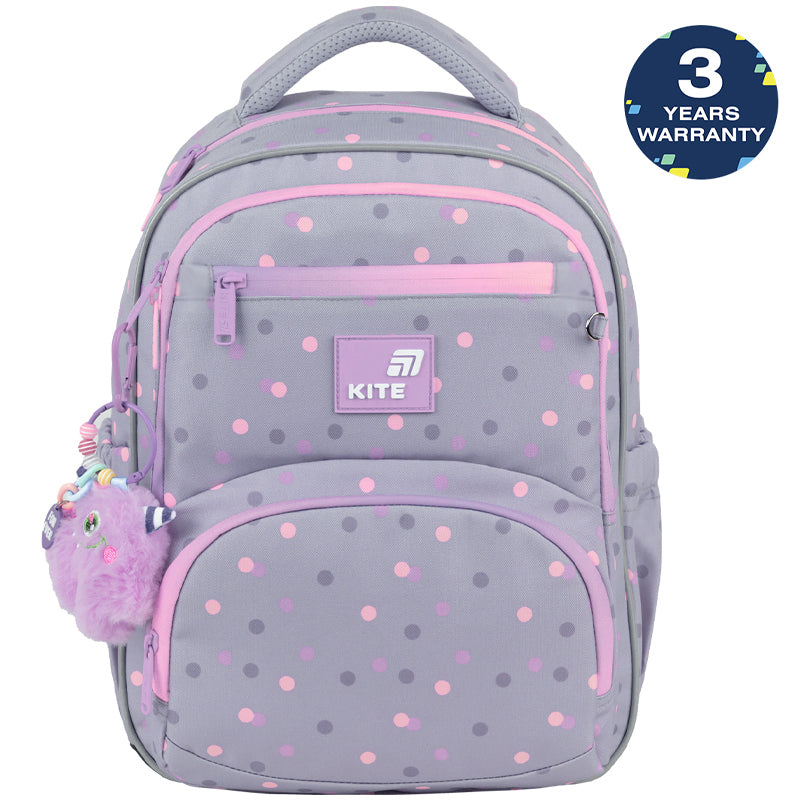 Batoh školský ortopedický Kite pre dievča 4.–6. ročník Cute Monster