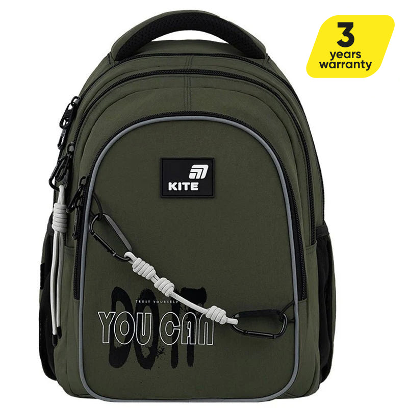 Batoh školský Kite Trust Yourself ortopedický zelený pre chlapcov 9-12 rokov