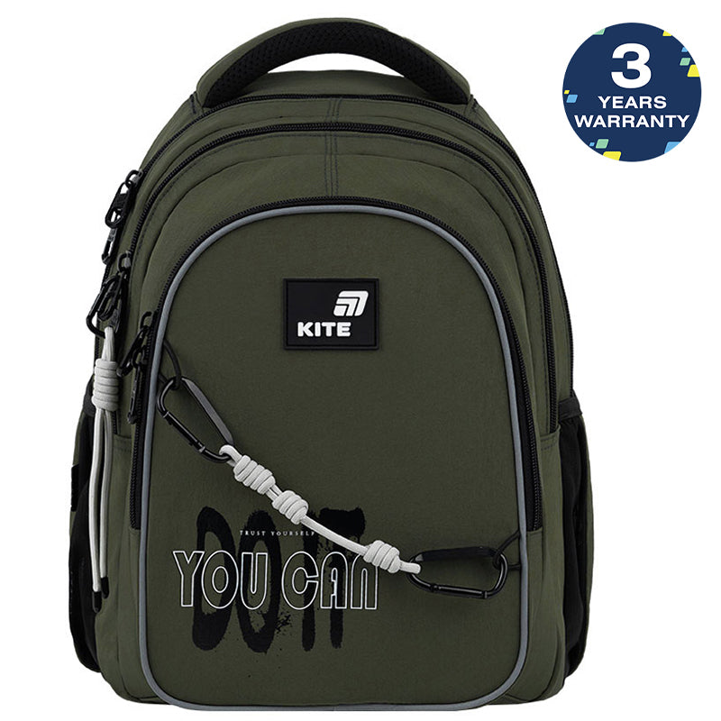 Batoh školský Kite Trust Yourself ortopedický zelený pre chlapcov 9-12 rokov