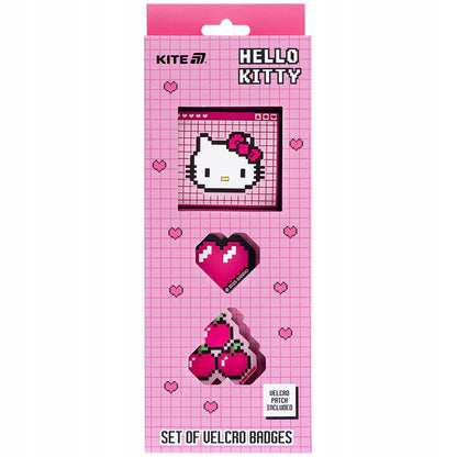 naszywki Hello Kitty Patch Kite komplet 3 sztuki