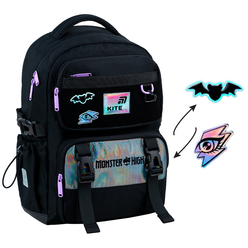 Batoh školský Kite Monster High ortopedický pre dievčatá do školy