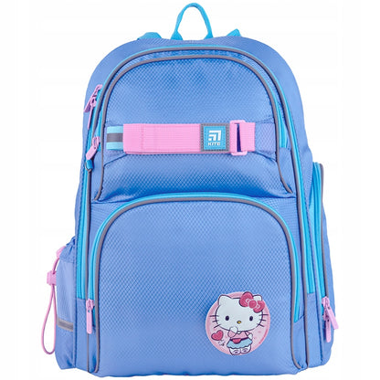 Naszywka 3D Hello Kitty Kite przypięta do plecaka