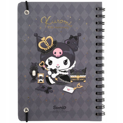 Spiralny notes z gumką i trwałą okładką Kite HK25-190