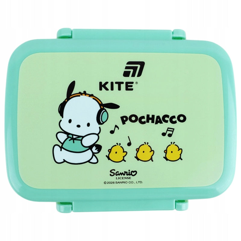 Stylowy snackbox z licencją Poccacho i bocznymi zatrzaskami.