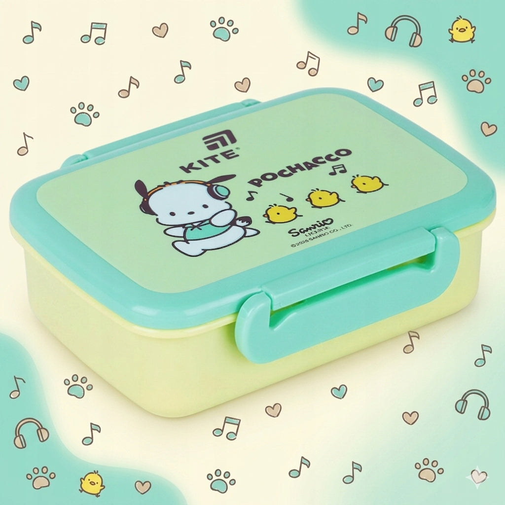 Snackbox Poccacho Kite 420 ml z przegródką dla dziewczynki.