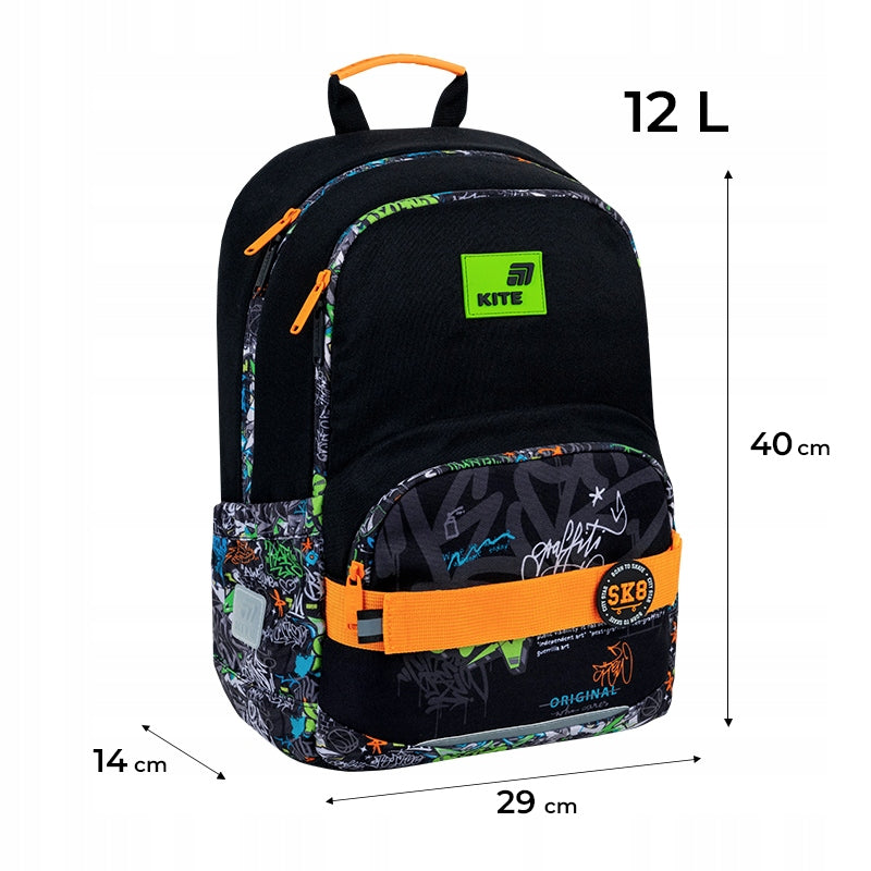 Wymiary plecaka szkolnego Kite