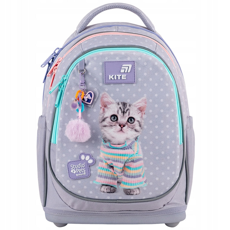 plecak Kite Studio Pets dla dziewczynek z kotkiem