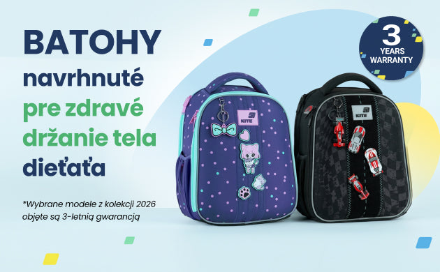 Szkolne plecaki Kite z długą 3-letnią gwarancją