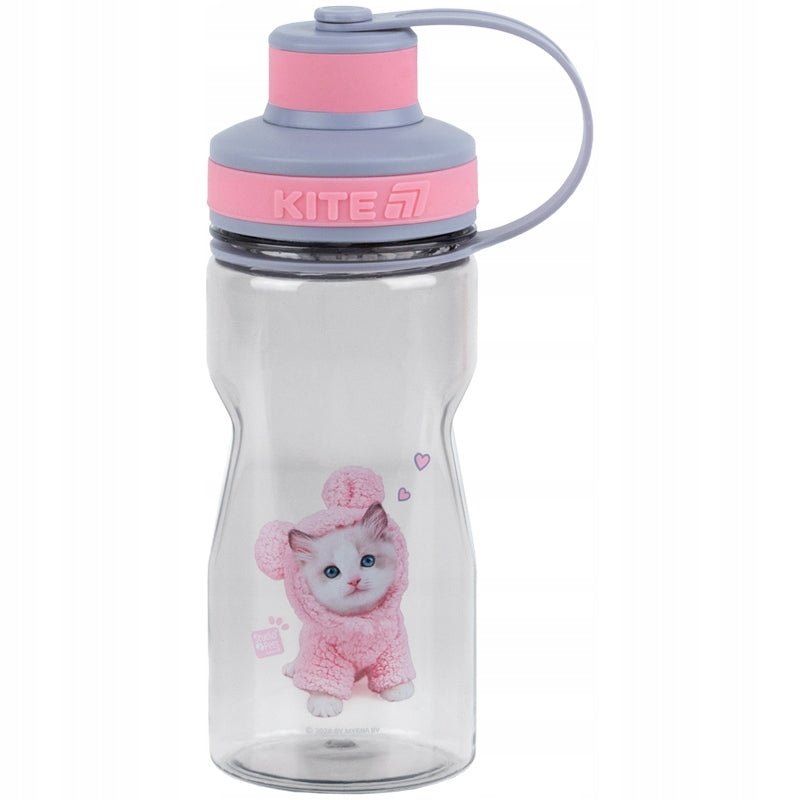 Butelka na wodę dla dziewczynek Kite Studio Pets – bidon z kotkiem 500 ml.