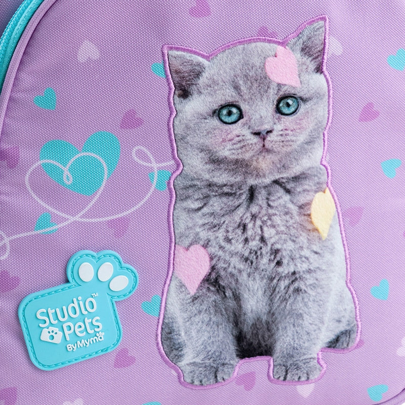 Plecak szkolny Kite Studio Pets detale wykonania