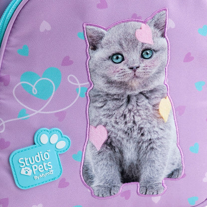 Plecak szkolny Kite Studio Pets detale wykonania