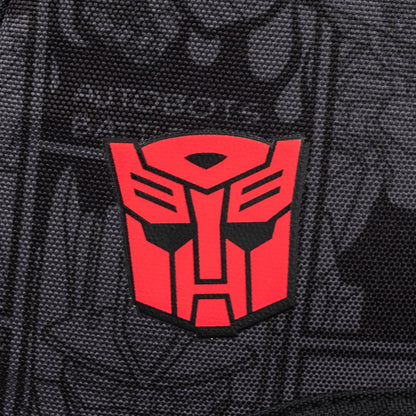 Detal grafiki Transformers.