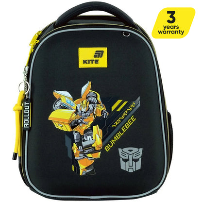 Školská aktovka ortopedická pre chlapcov 6 rokov Transformers Kite