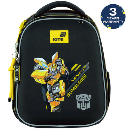 Školská aktovka ortopedická pre chlapcov 6 rokov Transformers Kite