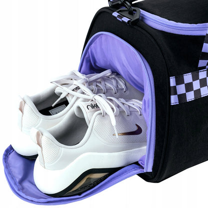 Torba czarna sportowa Kuromi Kite na trening i WF