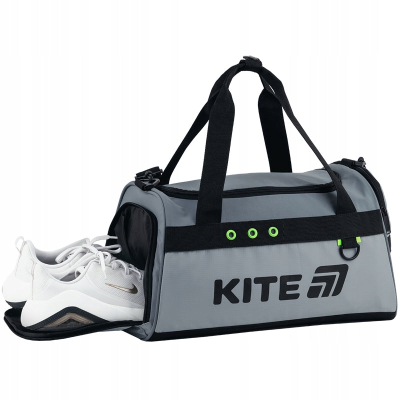 Torba szara sportowa Kite do szkoły podstawowej