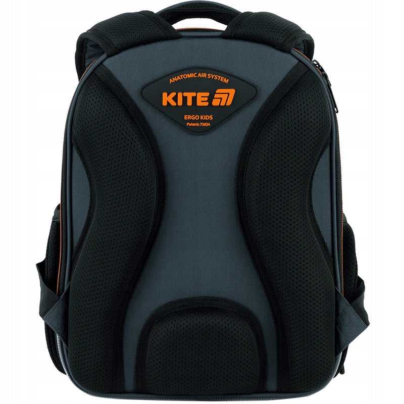 Ergonomiczne plecy Ergo Kids w tornistrze szkolnym dla chłopców Kite