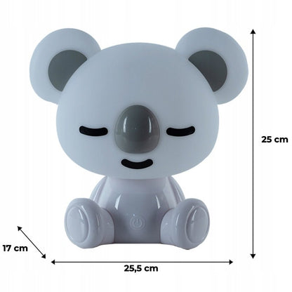 Lampka dziecieca na noc mis koala wymiary
