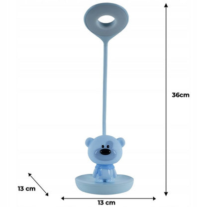 Parametry lampy do nauki miś dziecieca