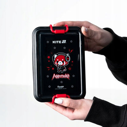 Lunchbox do szkoły z przegrodą 650 ml Aggretsuko