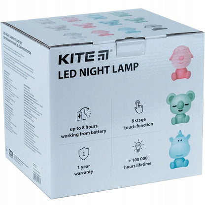 Lampa nocna w opakowaniu Kite piesek