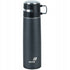 Termos z kubkiem metalowy 500 ml czarny