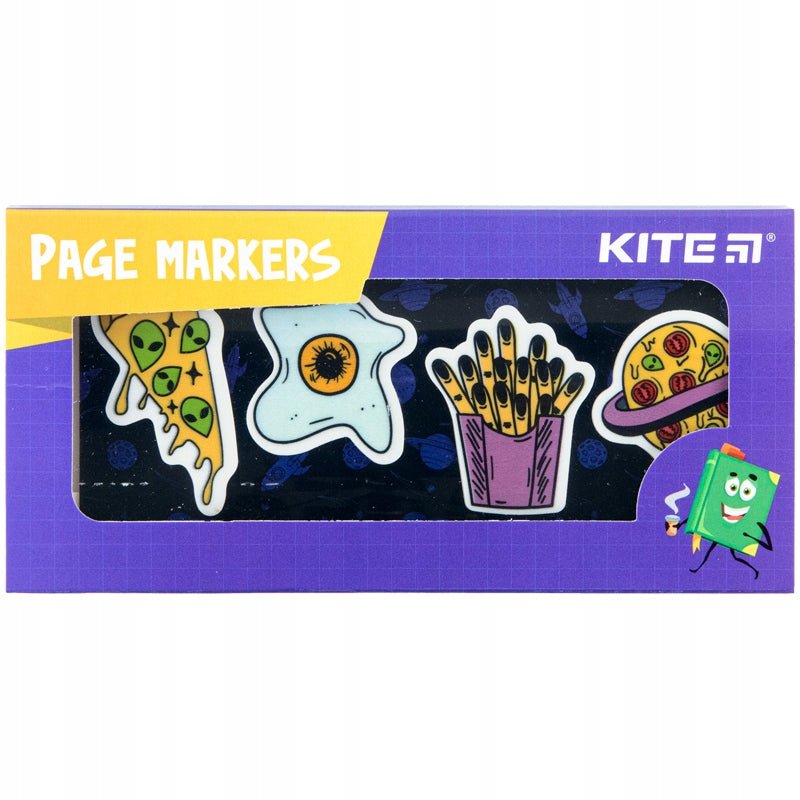 Zakładki indeksujące plastikowe Space Food Kite