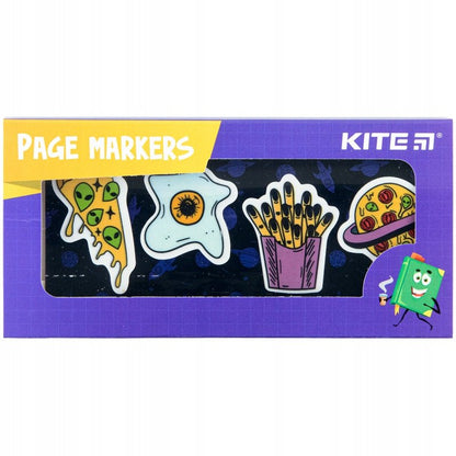 Zakładki indeksujące plastikowe Space Food Kite