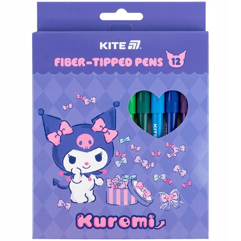 Zestaw flamastrów Kite Kuromi do rysowania dla dzieci