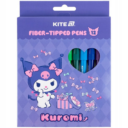 Zestaw flamastrów Kite Kuromi do rysowania dla dzieci