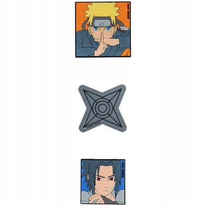 Naszywki na rzep emblemat 3 szt Naruto