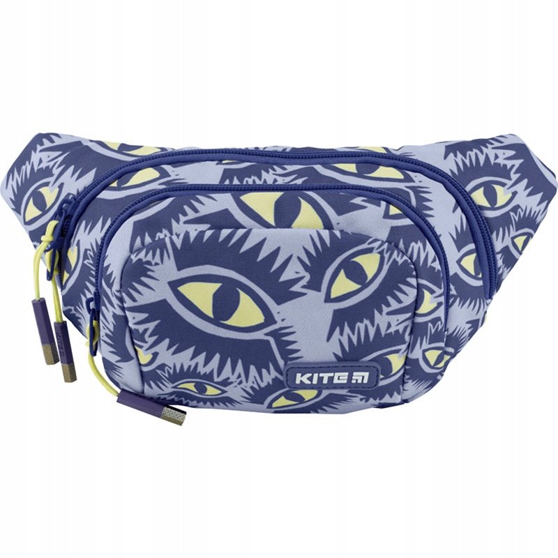 Nerka saszetka na pas Bouffants & Broken Hearts z nadrukiem, modna nerka dziecięca na pas