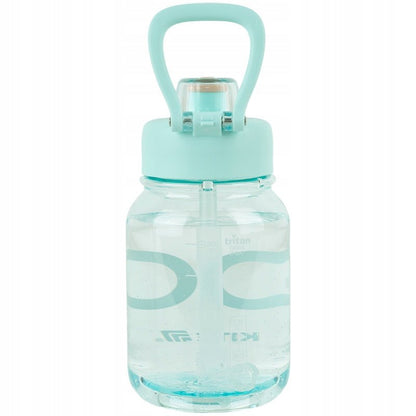 Bidon na wodę ze słomką 700 ml bpa free zielony Kite