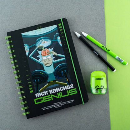 Notes Pamiętnik A5 80 KARTEK  Rick and Morty KITE