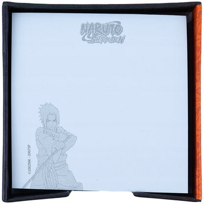 Notes kostka nieklejona w pojemnik karteczki białe Naruto