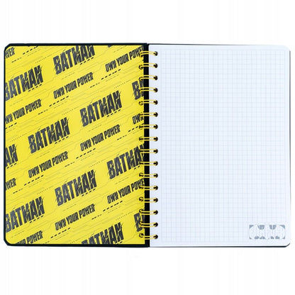 Notes Pamiętnik A5 na Spirali 80 kartek kratka DC Batman Kite