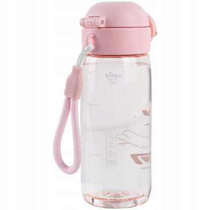 Butelka na wodę do szkolny 480 ml różowy Kite